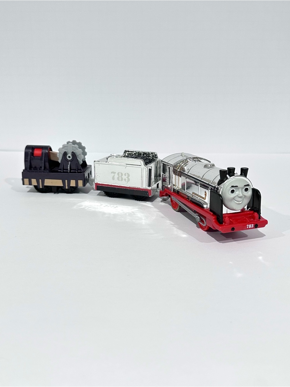 Thomas & Friends Motorized TrackMaster Merlin Train w/ Trnder & Gear Car